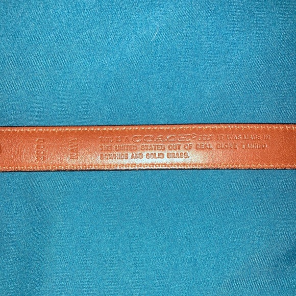 Coach belt 🖤 - Picture 4 of 6